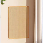 Faux Sisal Cat Scratcher Mat Sofa Protector with Velcro Tape
