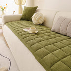 Herringbone Chenille Elegant Breathable Sofa Decoration One-Piece Non-slip Couch Cover