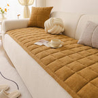 Herringbone Chenille Elegant Breathable Sofa Decoration One-Piece Non-slip Couch Cover
