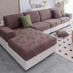 Honeycomb Pattern Water-resistant Stretch Full-Cover Magic Outdoor Couch Cover
