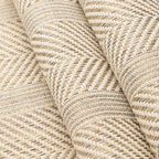 Minimalist Herringbone Weave Breathable Faux Linen All-Season Couch Cover