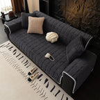 Waterproof One-Piece Cozy Flannel Sofa Protection Non-Slip Couch Cover