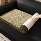 Pet-Friendly Chenille Textured One-Piece Non-Slip Couch Cover with Frayed Edges