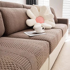 Polar Fleece Soft Antistatic Protection Sofa Stretch Full Wrap Sectional Couch Cover