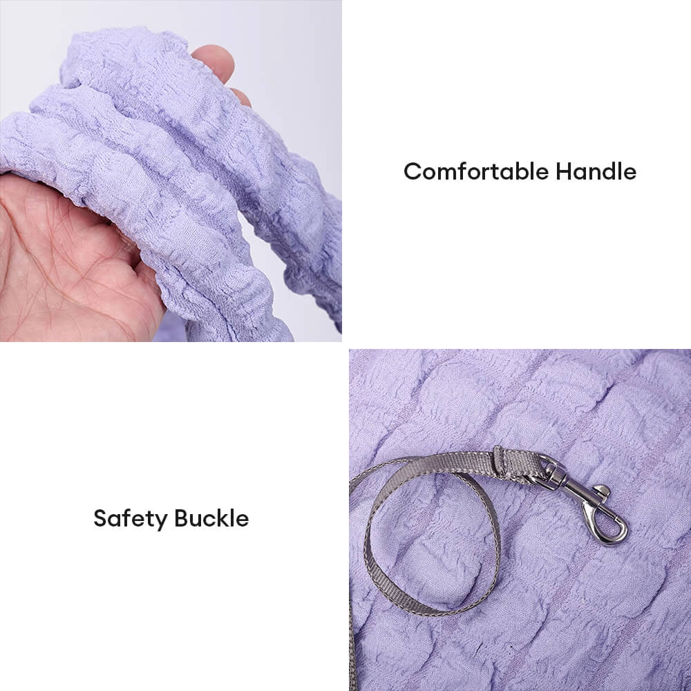 Trendy Cozy Lightweight Cat Carrier Breathable Detachable Pet Carrier Shoulder Bag