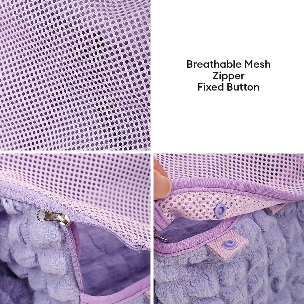 Trendy Cozy Lightweight Cat Carrier Breathable Detachable Pet Carrier Shoulder Bag