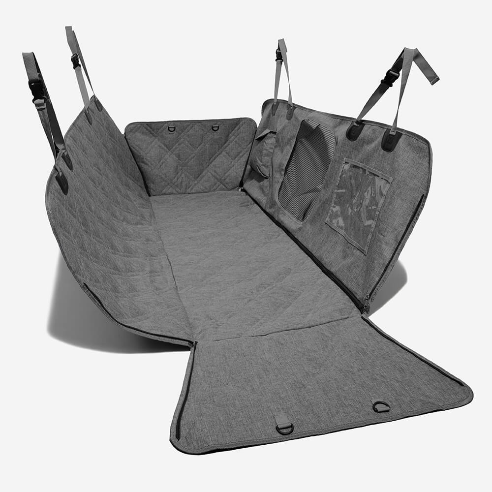 Oxford Fabric Waterproof Scratch Resistant Dog Car Seat Cover Dog Hammock for Car