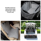 Oxford Fabric Waterproof Scratch Resistant Dog Car Seat Cover Dog Hammock for Car