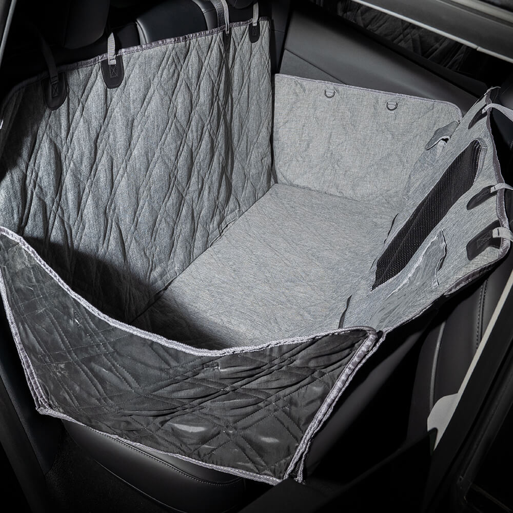Oxford Fabric Waterproof Scratch Resistant Dog Car Seat Cover Dog Hammock for Car