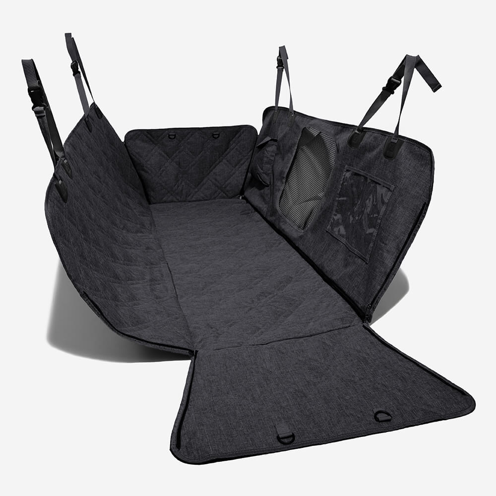 Oxford Fabric Waterproof Scratch Resistant Dog Car Seat Cover Dog Hammock for Car