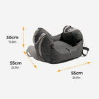 ISOFIX Dog Car Seat Bed with LATCH System - First Class