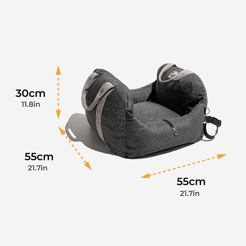 ISOFIX Dog Car Seat Bed with LATCH System - First Class