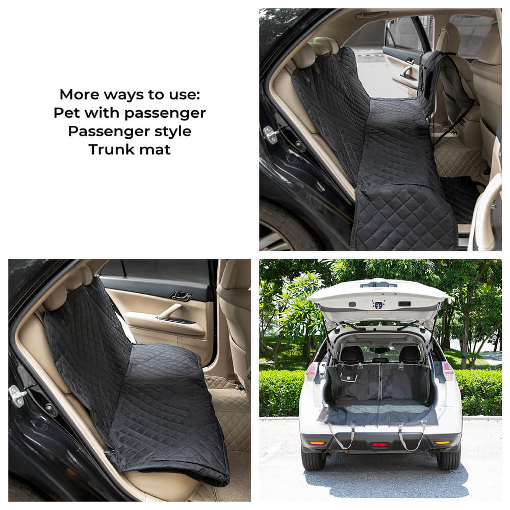 Oxford Fabric Multifunctional Dog Car Seat Cover Dog Hammock for Car