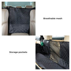 Oxford Fabric Multifunctional Dog Car Seat Cover Dog Hammock for Car
