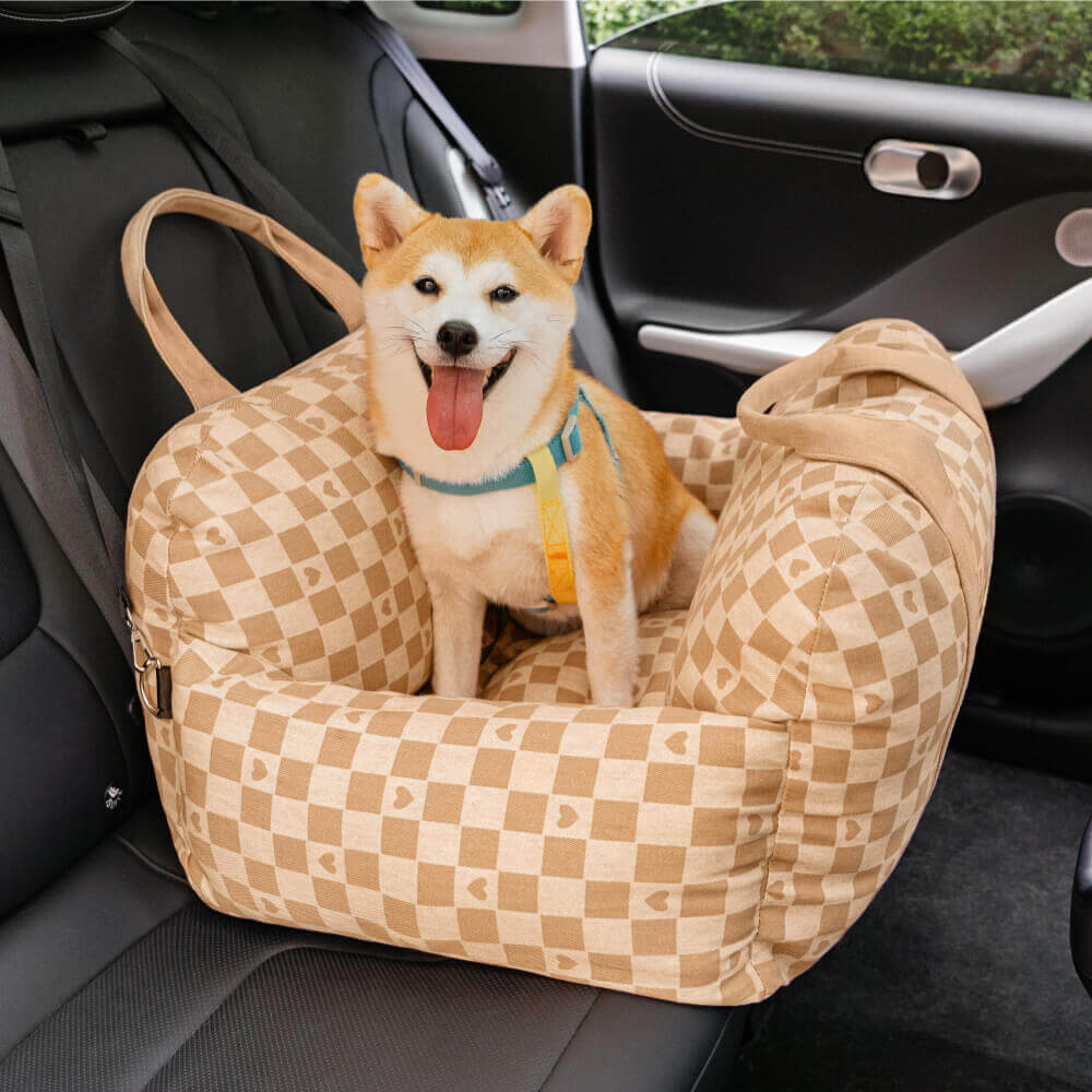 ISOFIX Dog Car Seat Bed with LATCH System - First Class