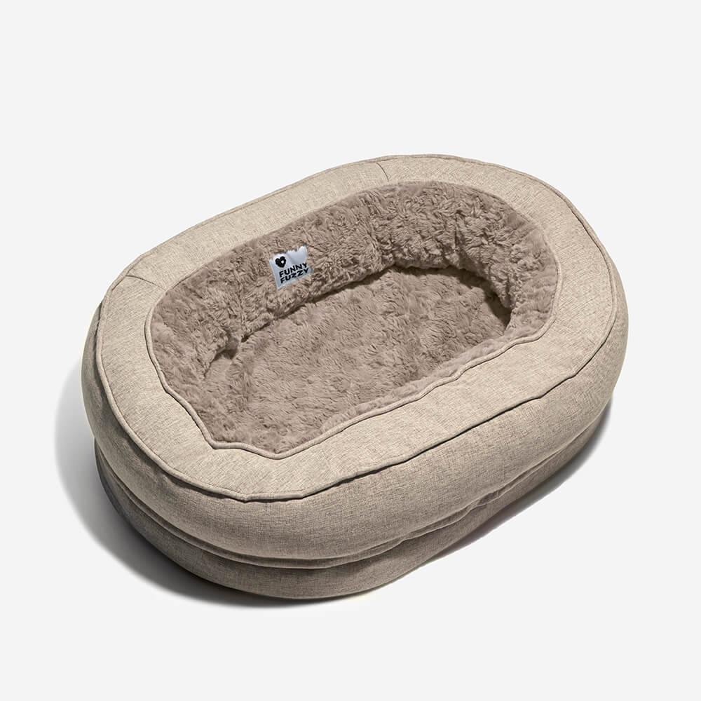 Donut Fluffy Orthopedic Cat Bed Dog Bed