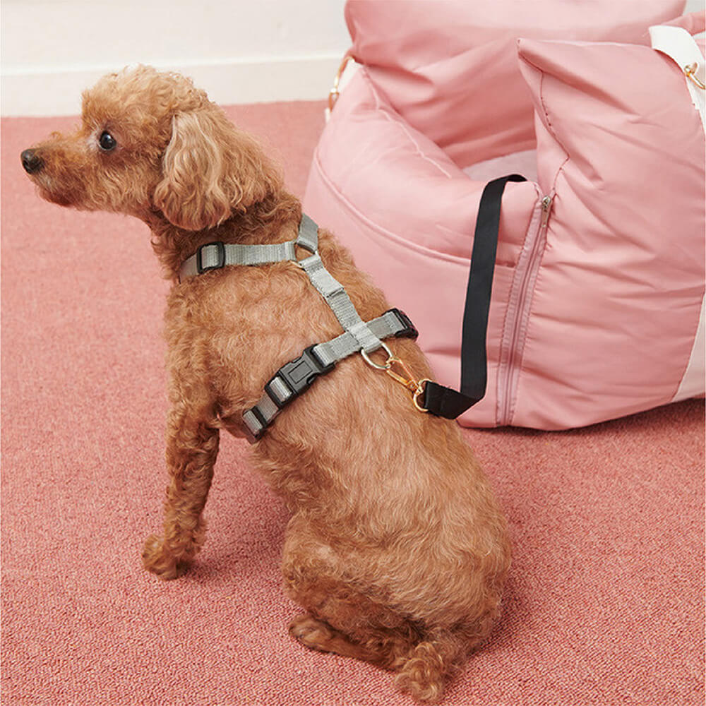 Waterproof ISOFIX Dog Car Seat Bed with LATCH System - First Class