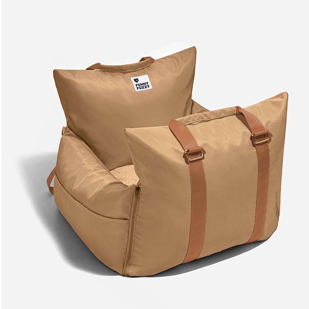 Waterproof ISOFIX Dog Car Seat Bed with LATCH System - First Class
