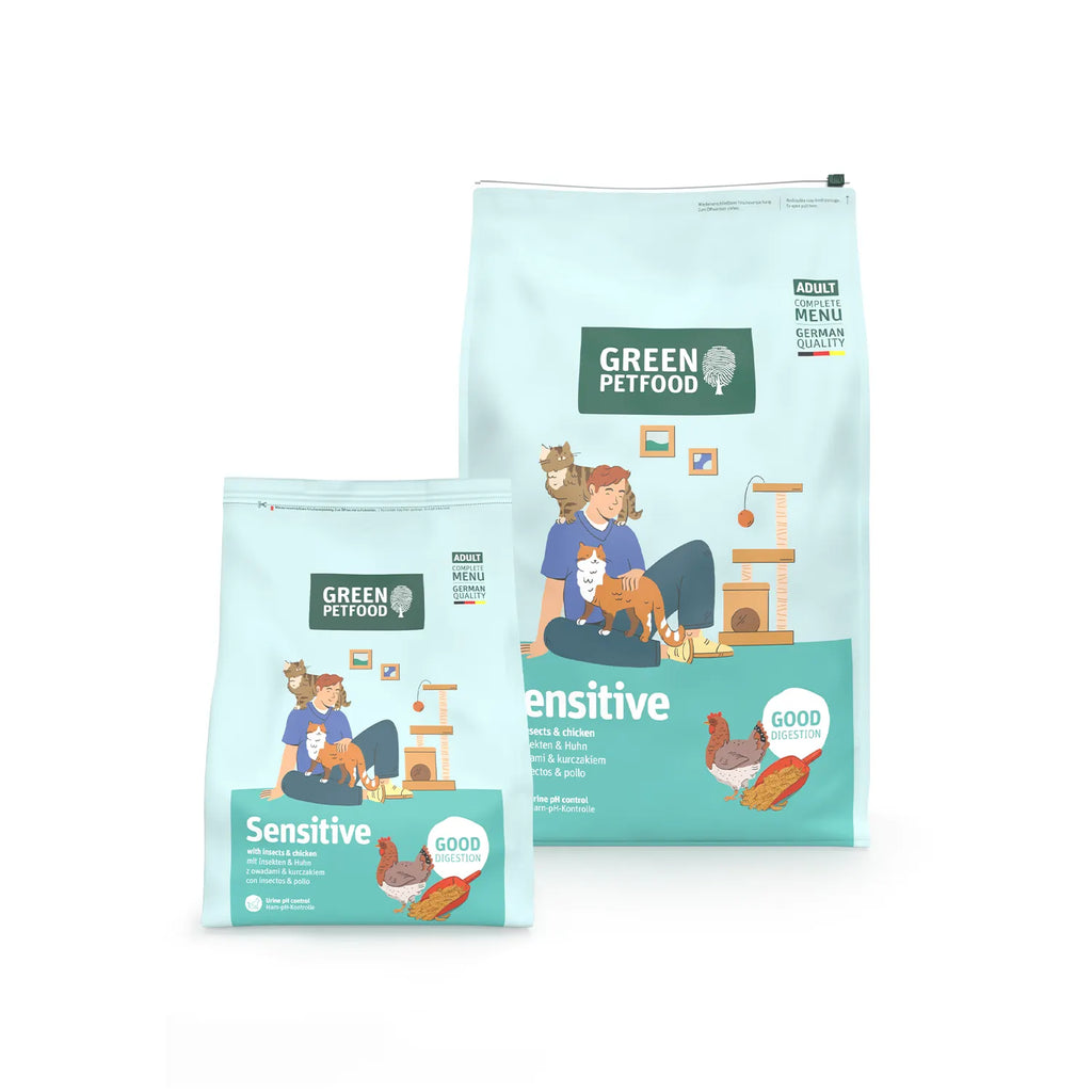 Green Petfood - FairCat Safe Dry Food with Insect Protein