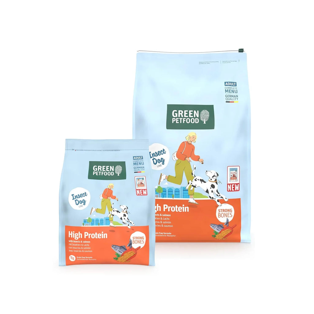 Green Petfood - InsectDog High Protein Dry Food with Insects & Salmon