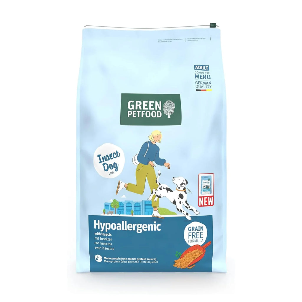 Green Petfood - InsectDog Hypoallergenic Dry Food with Insects