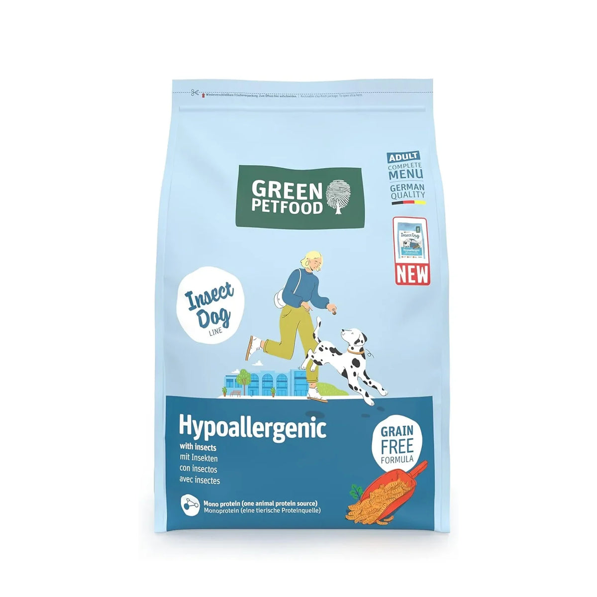 Green Petfood - InsectDog Hypoallergenic Dry Food with Insects