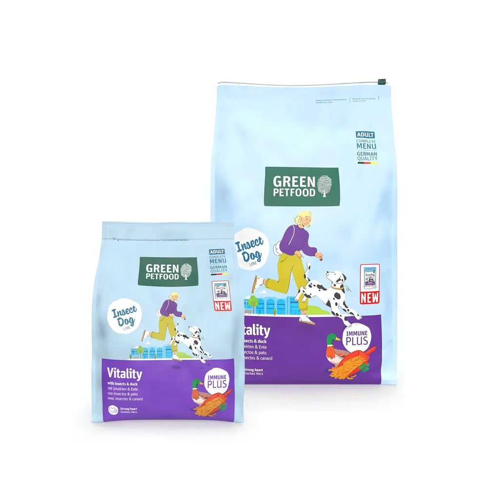 Green Petfood - InsectDog Vitality Dry Food with Insects & Duck