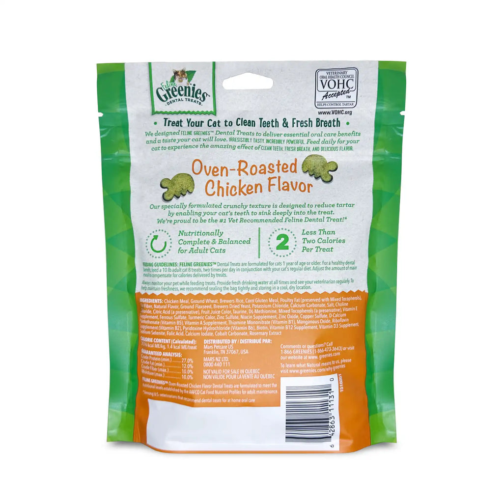 Greenies - Feline Dental Treats 4.6oz
