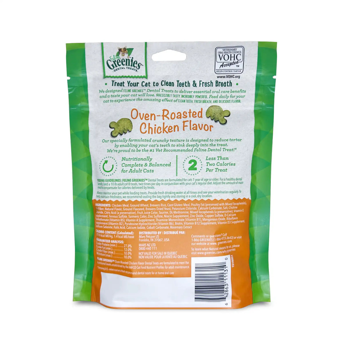 Greenies - Feline Dental Treats 4.6oz