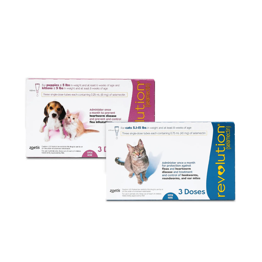 Revolution Flea and Worm Prevention For Cats