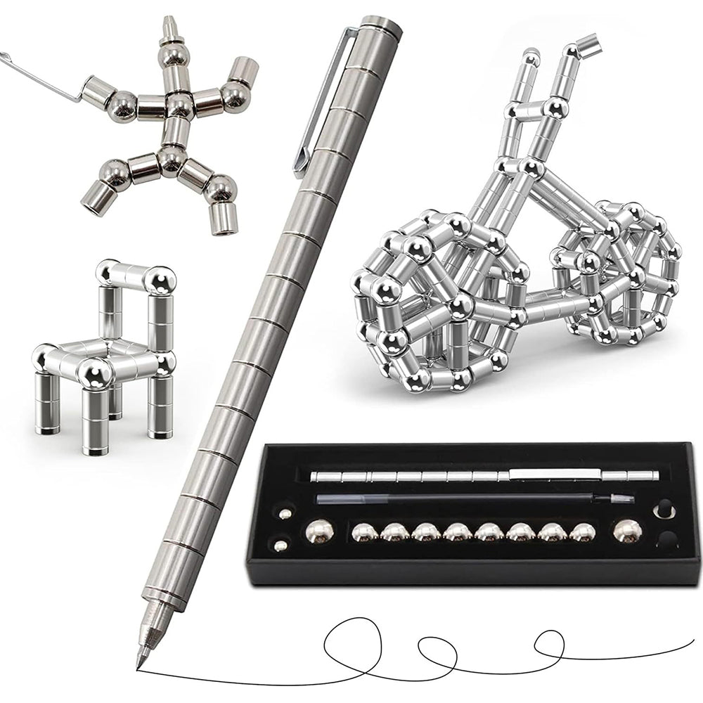 🤣🖊️Magnetic Fidget Pen: Transform Into Various Shapes