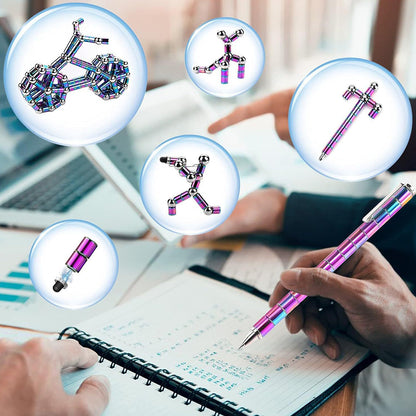 🤣🖊️Magnetic Fidget Pen: Transform Into Various Shapes