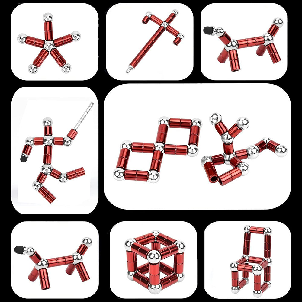 🤣🖊️Magnetic Fidget Pen: Transform Into Various Shapes