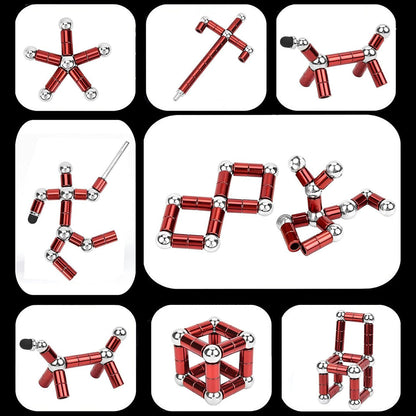 🤣🖊️Magnetic Fidget Pen: Transform Into Various Shapes