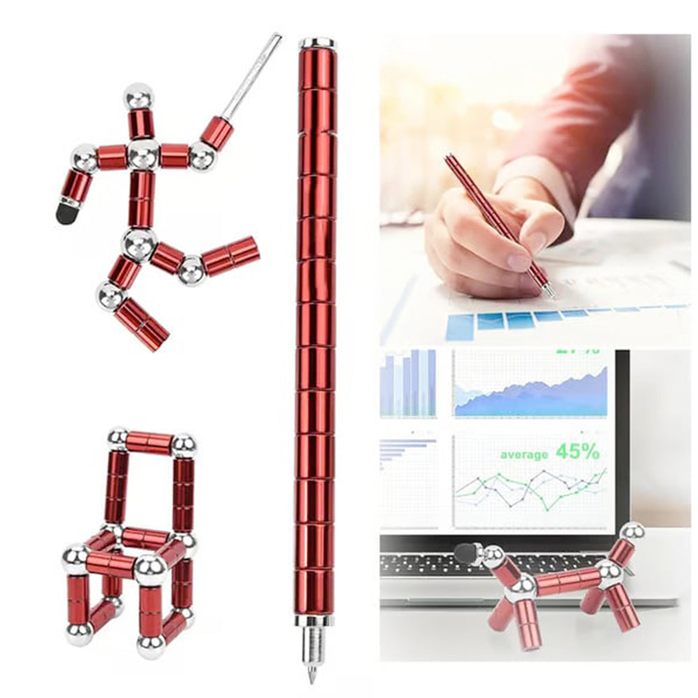 🤣🖊️Magnetic Fidget Pen: Transform Into Various Shapes