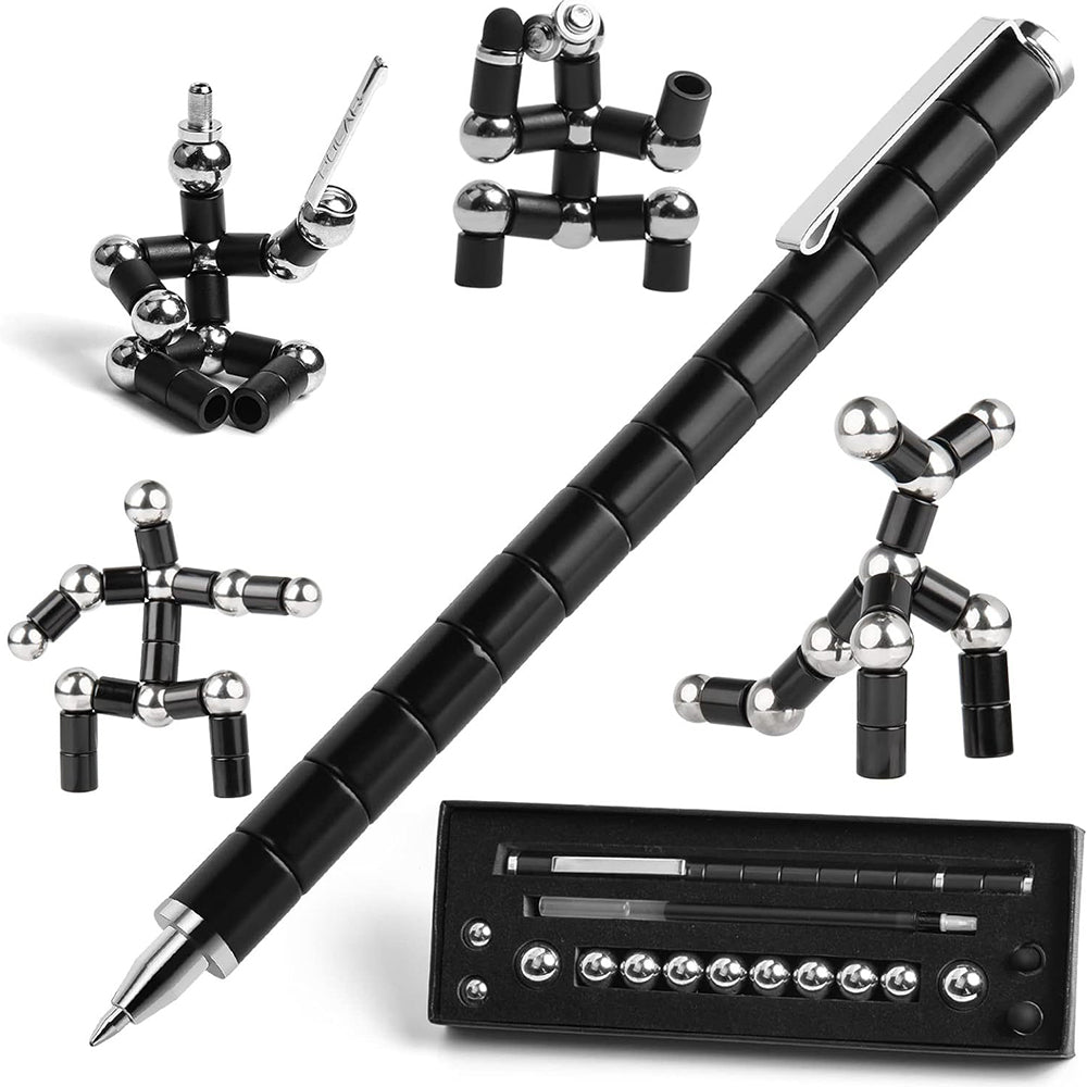 🤣🖊️Magnetic Fidget Pen: Transform Into Various Shapes