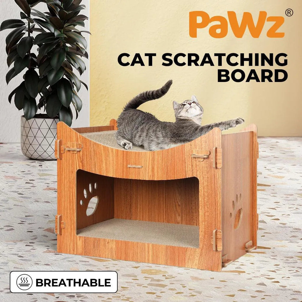 Cat Scratching Board Corrugated Cardboard - Box