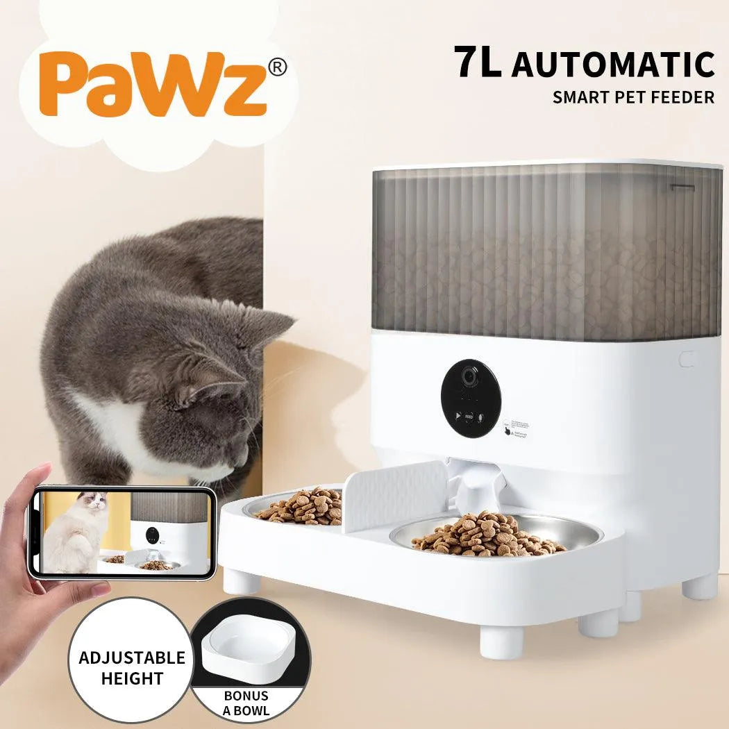 7L Smart Pet Feeder with Camera