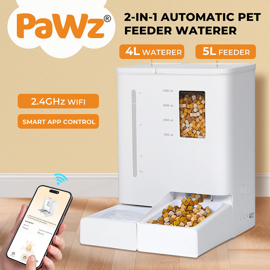 Automatic Pet Feeder 2-in-1