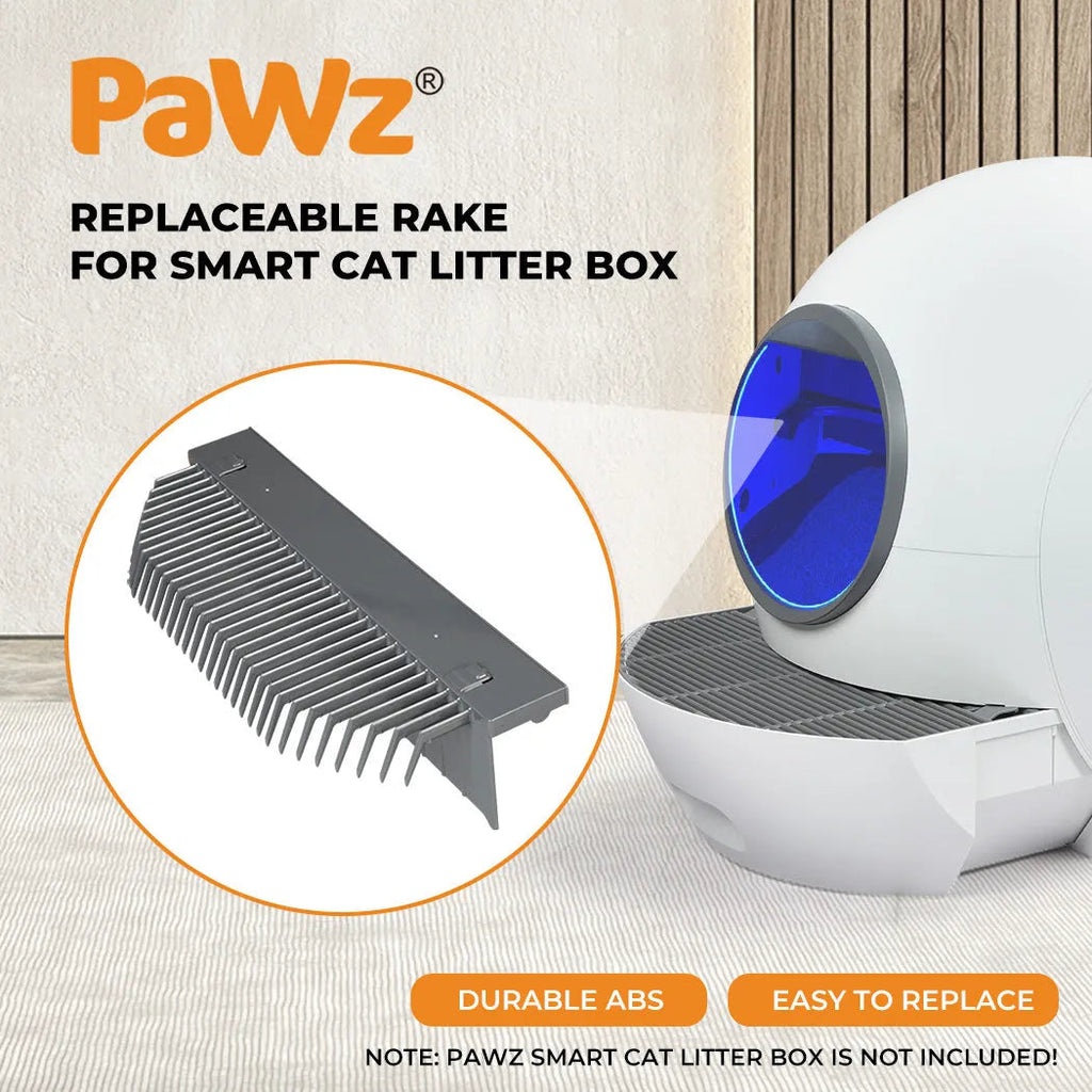 1Pcs Grey Replaceable Rake for Self-Cleaning Cat Litter Box Easy to Install