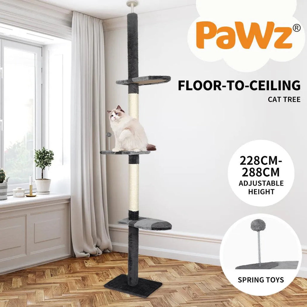 Cat Scratching Post Tree Play