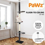 Cat Scratching Post Tree Play