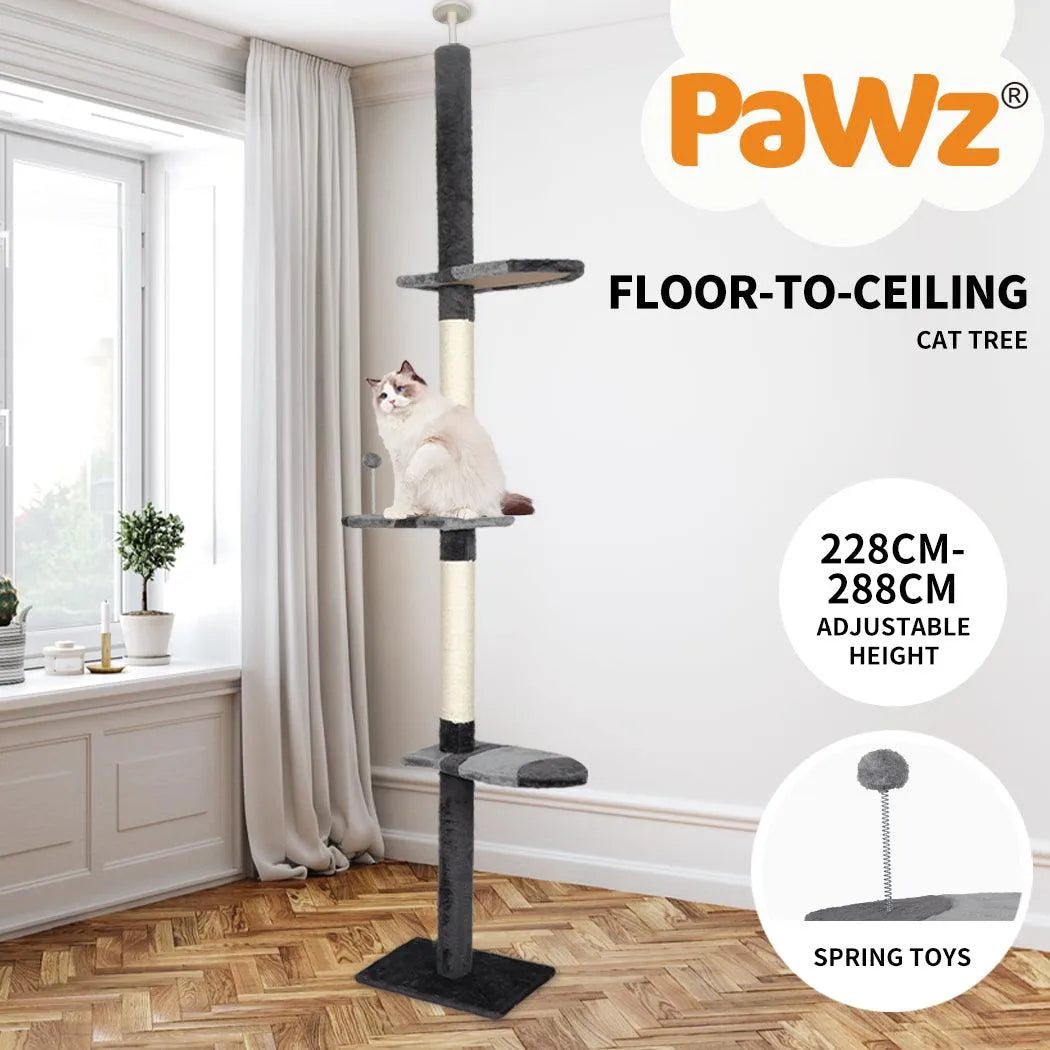 Cat Scratching Post Tree Play
