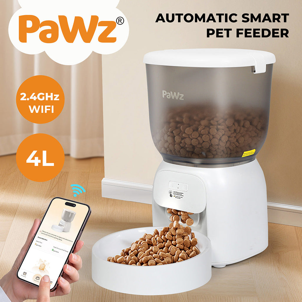 Automatic Pet Feeder Dog Cat Feeder Camera Wifi Auto Smart Food Dispenser