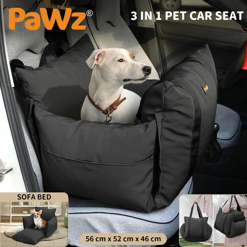 Dog Car Carrier & Car Seat Carry Bag for Travel