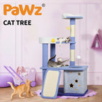 Cat Tree Post Scratching Multi-Level - Blue