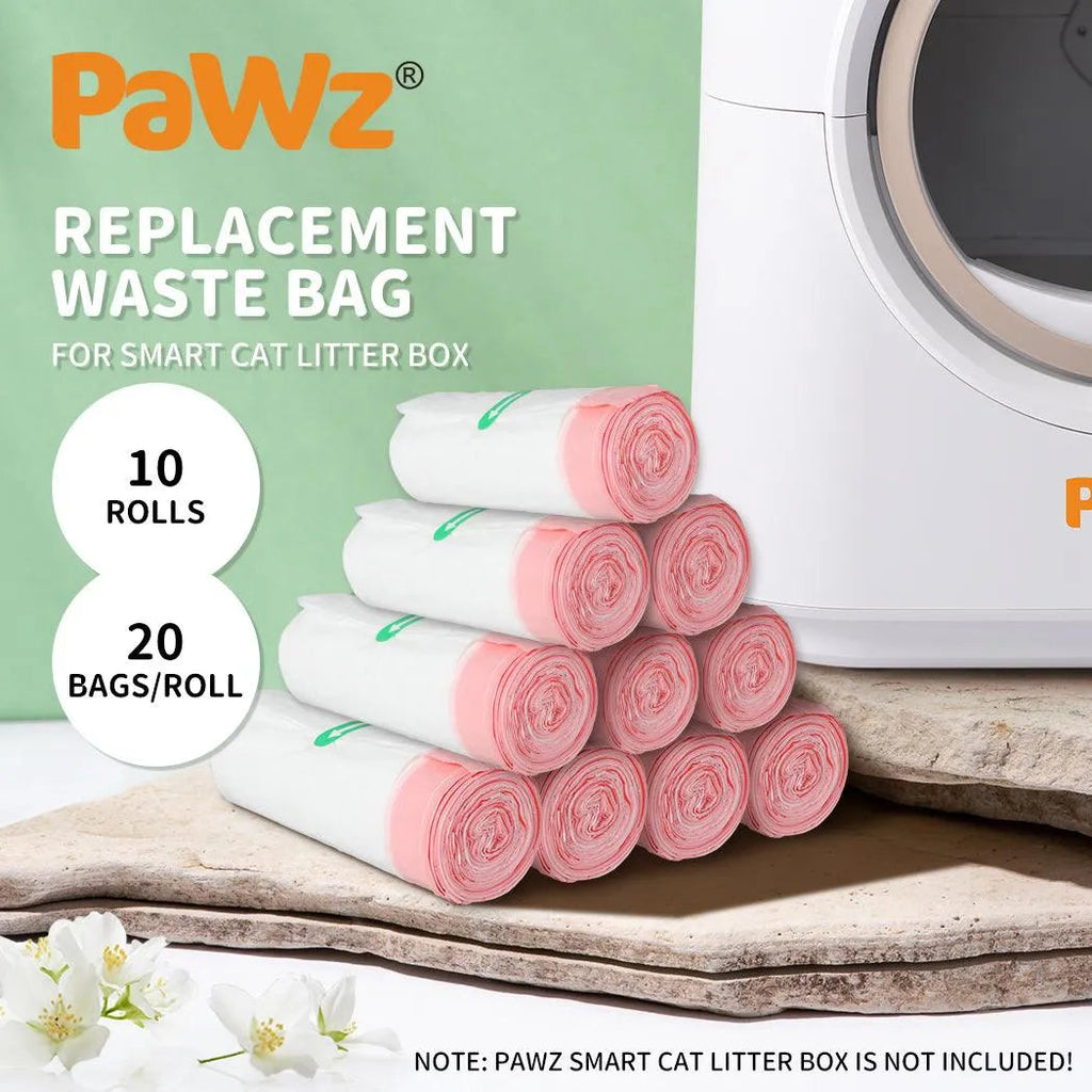 Waste Bag 10 Rolls Disposable Replacement Refill For AutoClean Pro