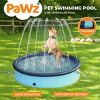 Pet Dog Pool – Folding 2-in-1 Splash Bath Tub