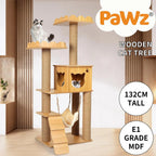 Cat Tree Scratching Post With Hammock