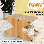 Cat Scratching Scratcher Board Cat Tree Pad Lounge Toy Corrugated Cardboard